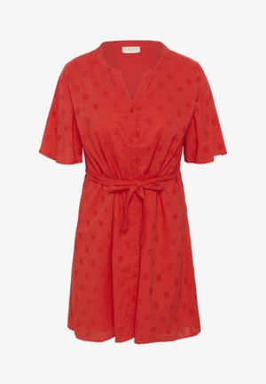 Kaffe Curve, KCLIONA DRESS - Nappali ruha - poppy red