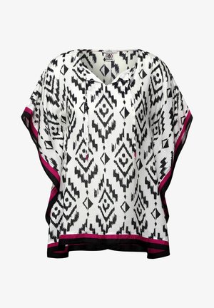 MIT PRINT - Blouse - vanilla white