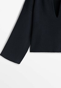 Massimo Dutti Strickpullover - dark blue