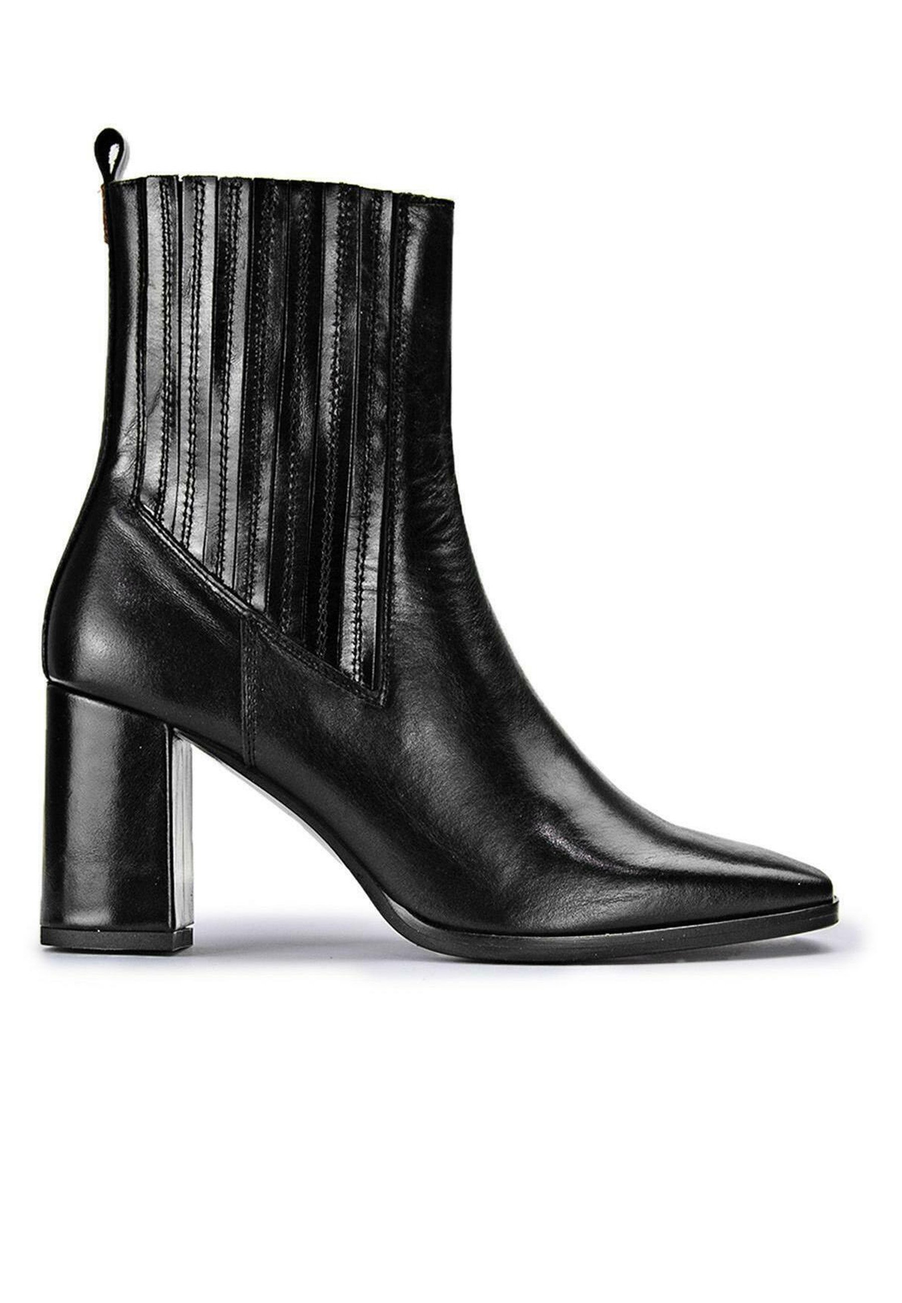POPA BOTIN MERCE GIPSY - Botines con plataforma - black/negro - Zalando.es