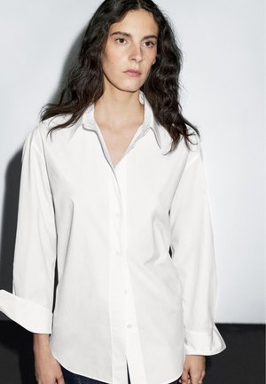 Massimo Dutti Button-down blouse - white