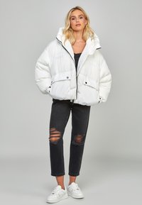 SIKSILK Zimná bunda - white