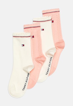 KIDS CABLE UNISEX 4 PACK - Calcetines - soft pink