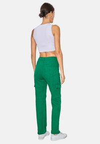 Elara Jeans Straight Leg - grün