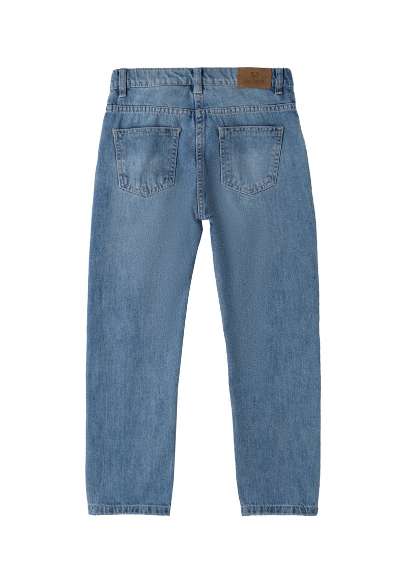 Sarabanda Jeans Mom Fit Bambina Sarabanda Jeans Baggy Stone Washed