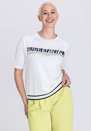 T-shirt imprimé - ecru