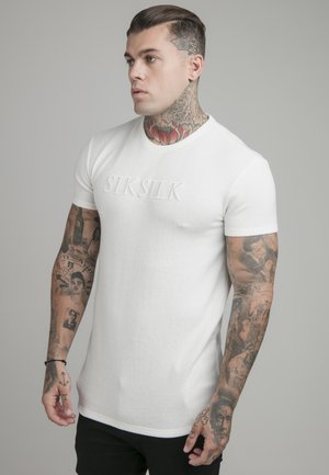 GYM TEE - Jednoduché triko - ecru