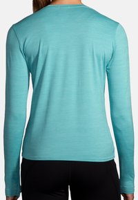 Brooks LUXE - Pitkähihainen paita - htr aqua