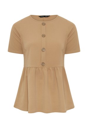 Yours Clothing, WOMEN'S CASUAL TOPS - Bluse - natural