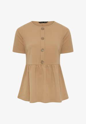 Yours Clothing, WOMEN'S CASUAL TOPS - Blusa - natural