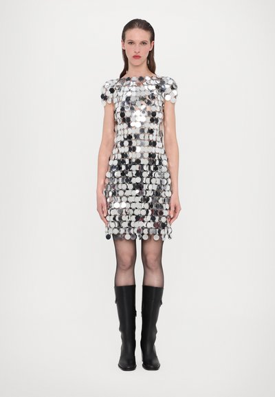 Rabanne Robe de soirée - silver