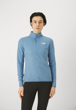 100 GLACIER 1/4 ZIP - Sweat polaire - indigo stone