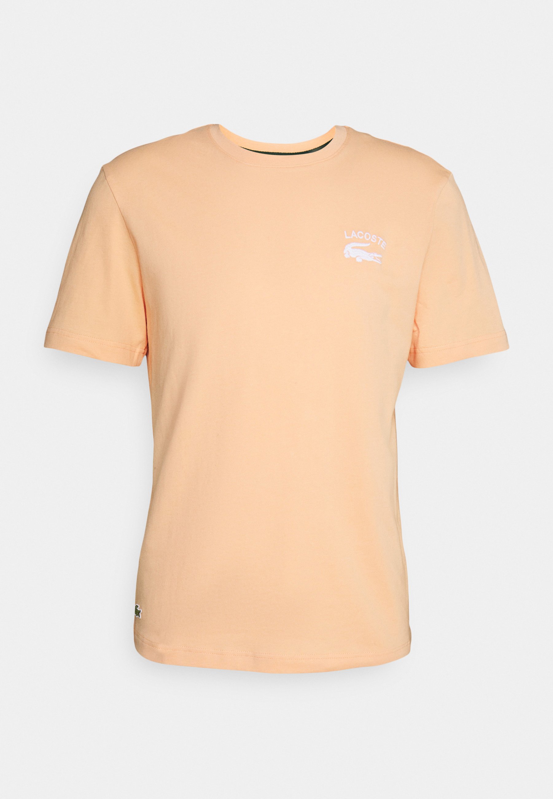 Lacoste T-shirt basic - ledge/zalmroze - Zalando.nl