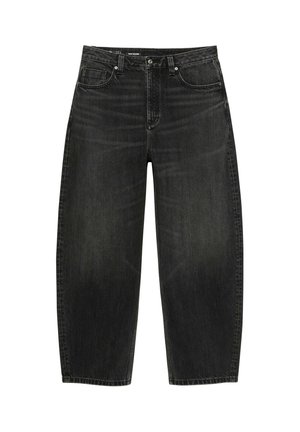PULL&BEAR, BALLOON - BAGGY JEANS - Jean baggy - black
