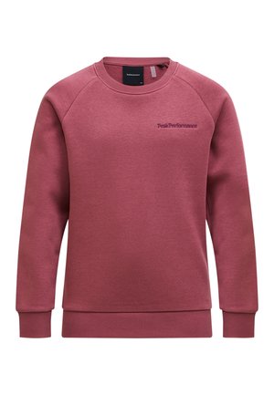 JR ORIGINAL SMALL LOGO CREW - Sweatshirt - rotviolett