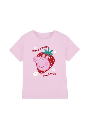 PEPPA PIG BERRY GOOD DAY - Print T-shirt - pink