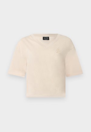 Armani Exchange, T-paita - beige