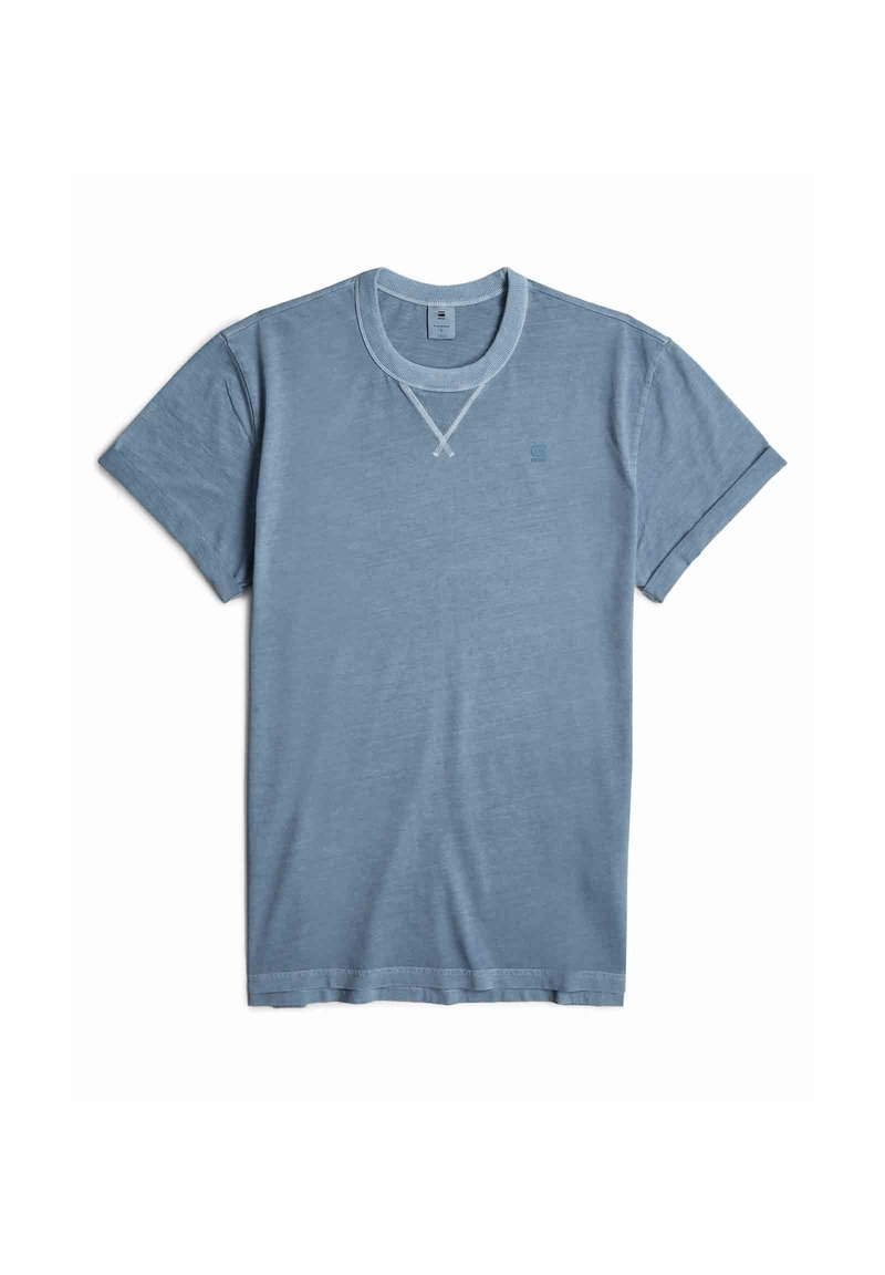 G-Star T-shirt basic blauw