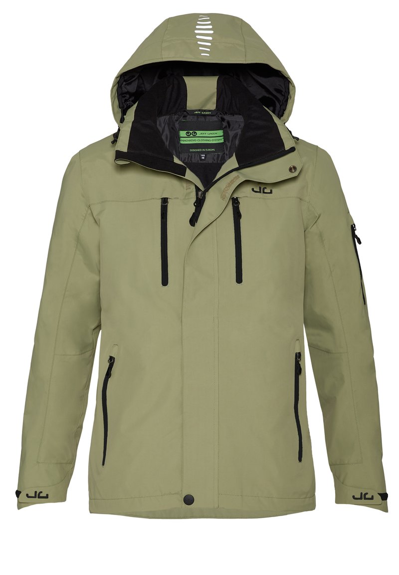 Jeff Green HALMSTAD Hardshelljacke laurel green/hellgrün Zalando.at