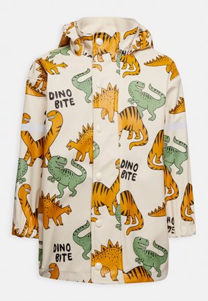 BEIGE DINO JACKET - Waterproof jacket - lt beige