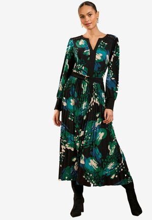 Love & Roses REGULAR FIT MIDI - Hverdagskjole - black animal