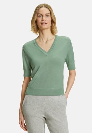 FALKE, T-Shirt basic - quiet green