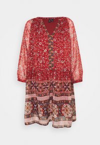 Vero Moda Vapaa-ajan mekko - dark red