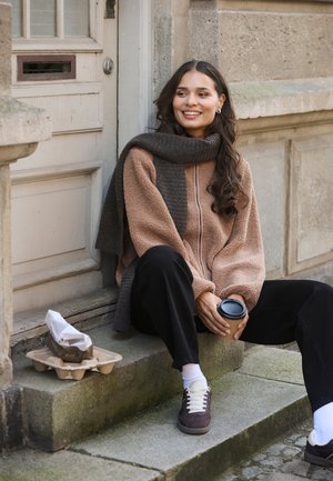 Kaffe ALLY  - Fleecejacke - amphora