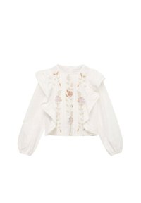 Mango Kids - VIVIANA - Bluză - white Imagine miniatură 1