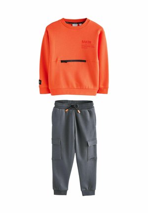 REGULAR FIT - SET - Sweatshirt - orange