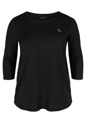 Active by Zizzi MIT 3/4  ÄRMELN - Long sleeved top - black