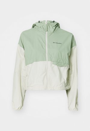 Columbia SPIRE VALLEY WINDBREAKER - Széldzseki - safari/dark stone
