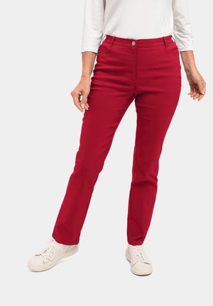 SUPER STRETCH-CARLA PERFEKTE - Trousers - red