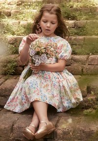 Laura Ashley BOW BACK PROM - REGULAR FIT - Kasdienė suknelė - multi