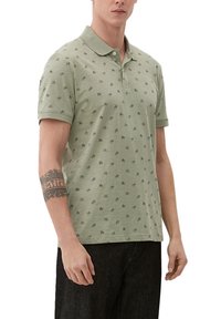 s.Oliver MIT ALLOVER-PRINT - Koszulka polo