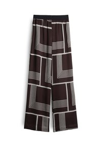 MID RISE WIDE FIT - Broek - dark espresso