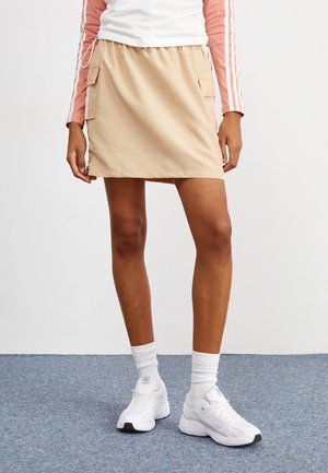 CARGO SKIRT - Áčková sukně - magic beige