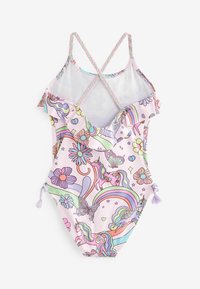Next FRILL SWIMSUIT - Badedragt - pink