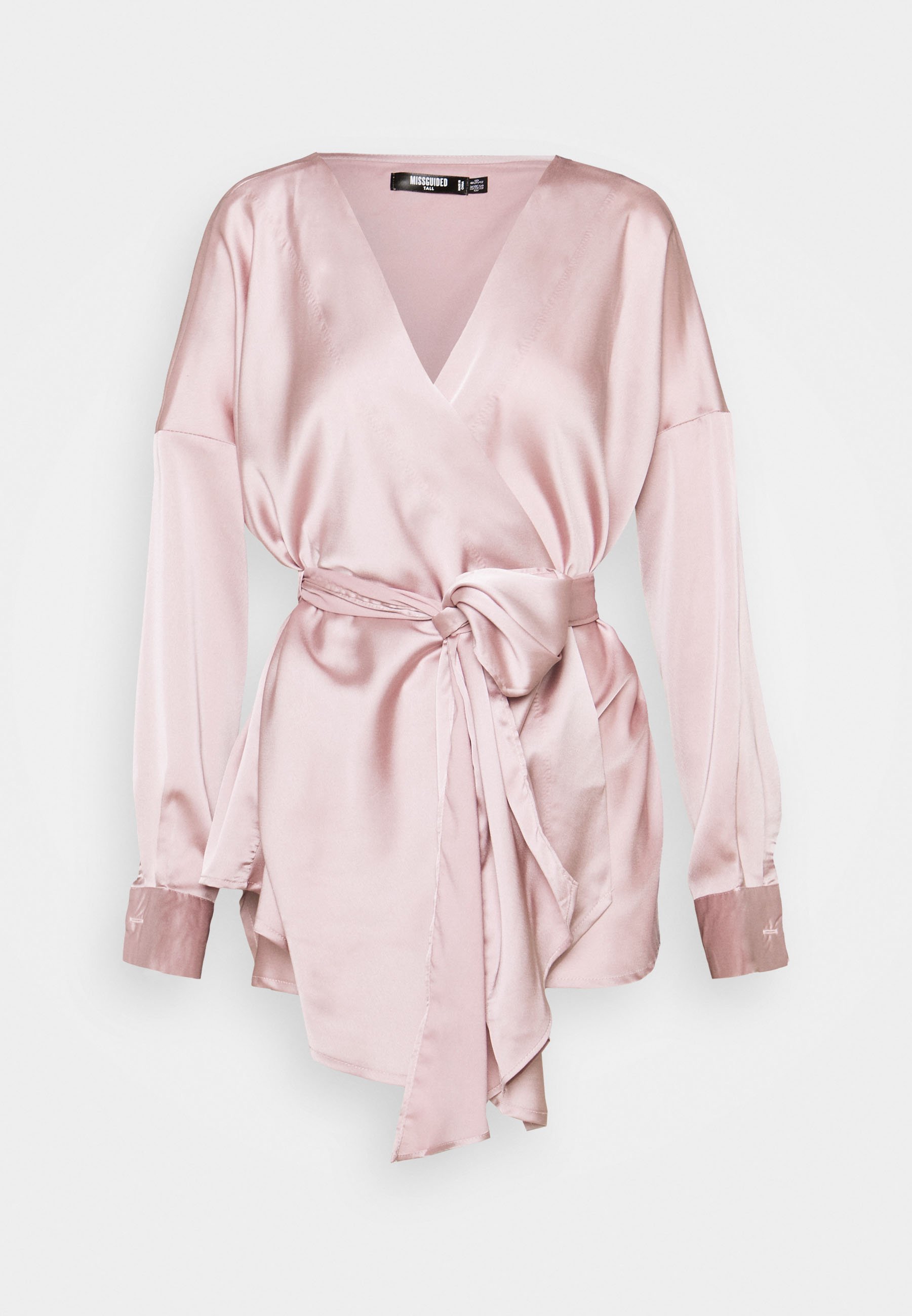 Missguided OVERSIZED PLUNGE TIE WAIST 