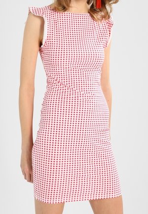 Etui-jurk - red