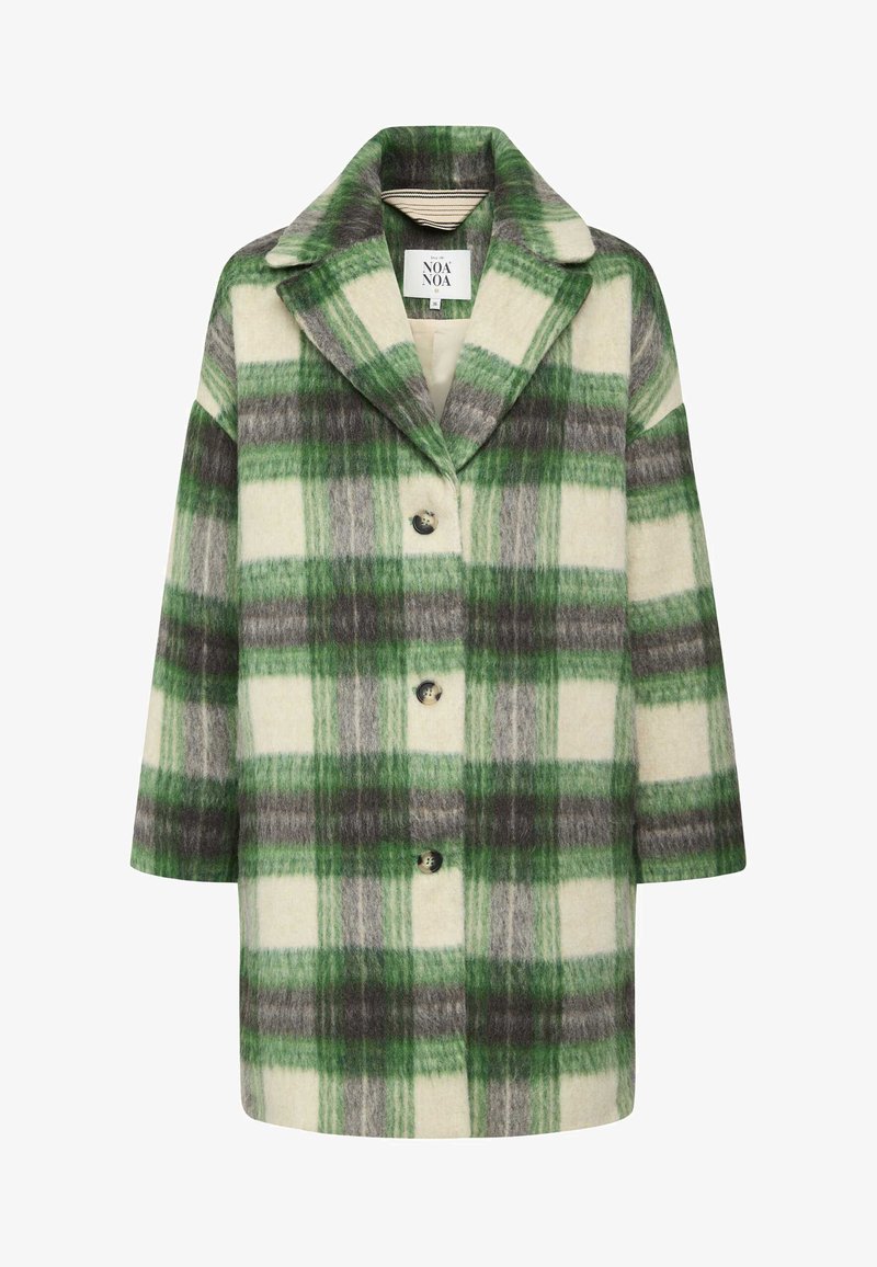 Noa Noa FRY - Klassisk kappa / rock - art green beige grey/grön ...