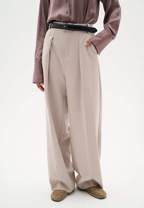 WILCOXIW - Stoffhose - stone