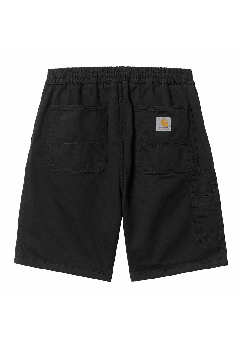 Carhartt WIP FLINT SHORT Shorts black garment dyed/black Zalando