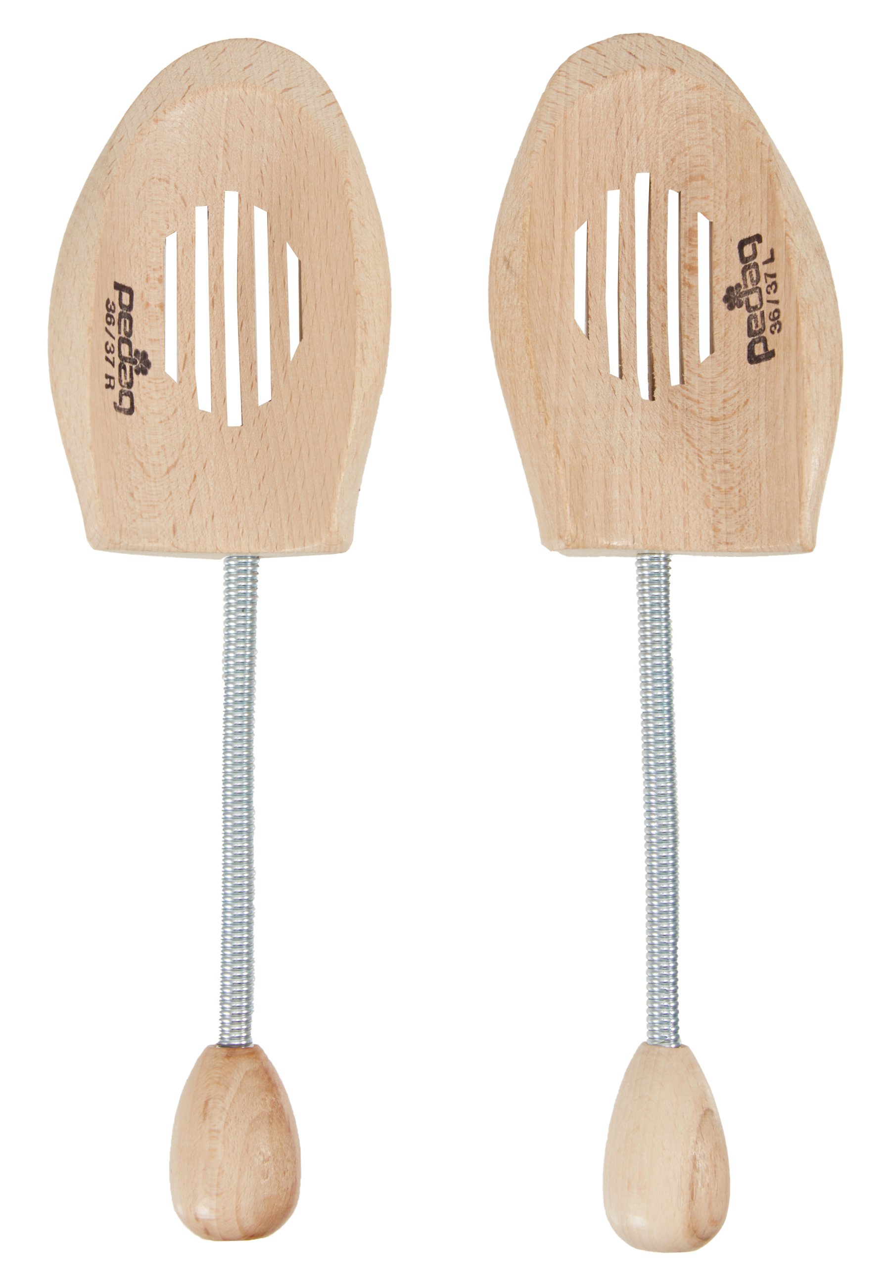 Beige shoe trees