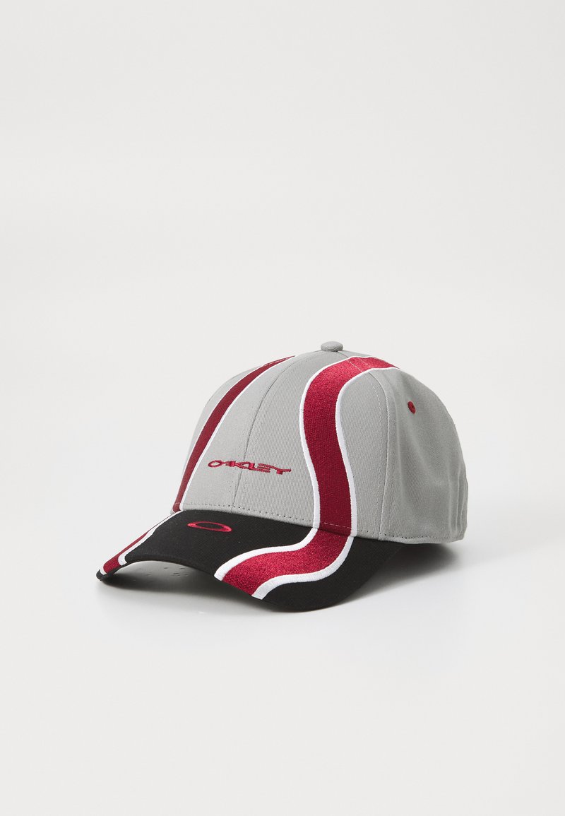 Oakley WAVE UNISEX - Cap - cement/black/iron red