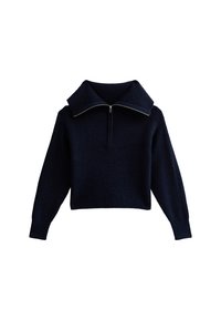 HALF ZIP - Jersey de punto - navy