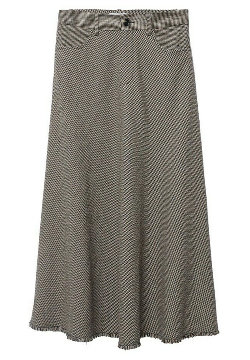 Mango A-lijn rok zwart Mango A-lijn rok zwart