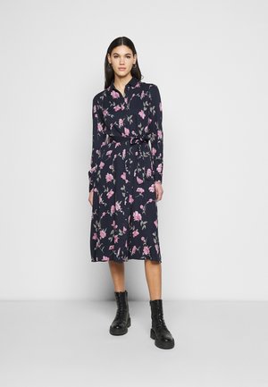 PCGLYDA MIDI DRESS - Sukienka koszulowa - sky captain/winsome orchid flowers