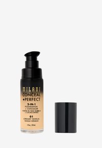 Milani 2-IN-1 FOUNDATION + CONCEALER - Foundation - creamy vanilla