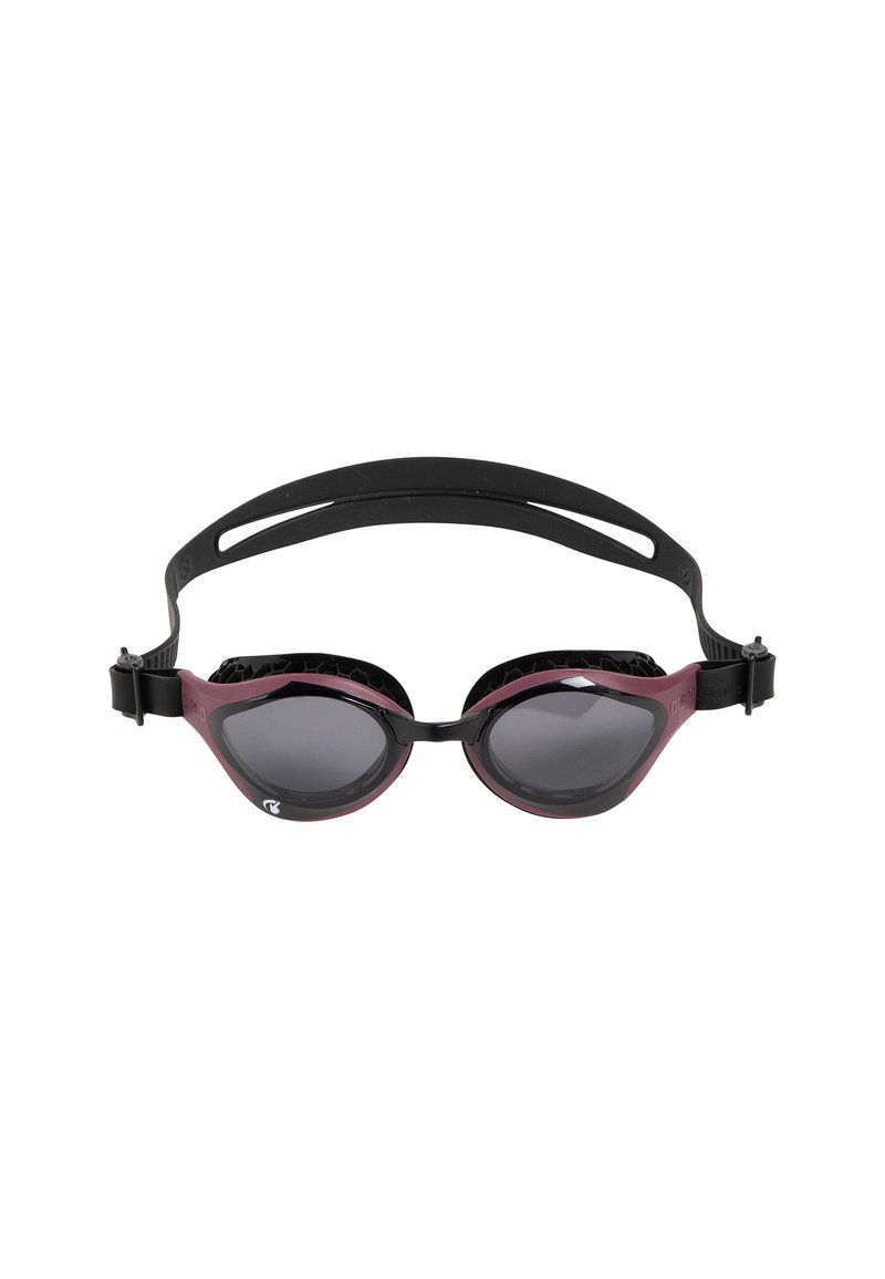 Arena AIR-BOLD SWIPE - Gafas de natación - smoke red wine black